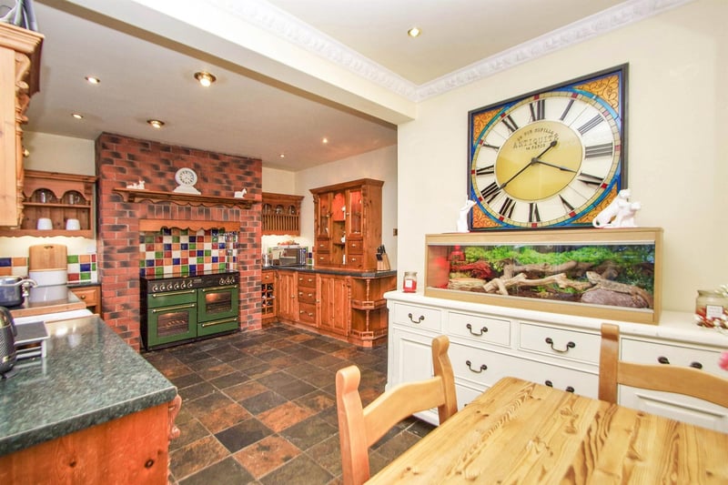 The property offers generous living accommodation throughout.