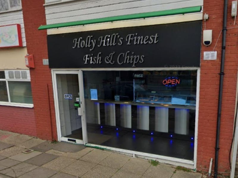 Rated 5: Holly Hill'S Finest Fish And Chips at 60 Barnes Lane, Sarisbury Green, Southampton; rated on October 9