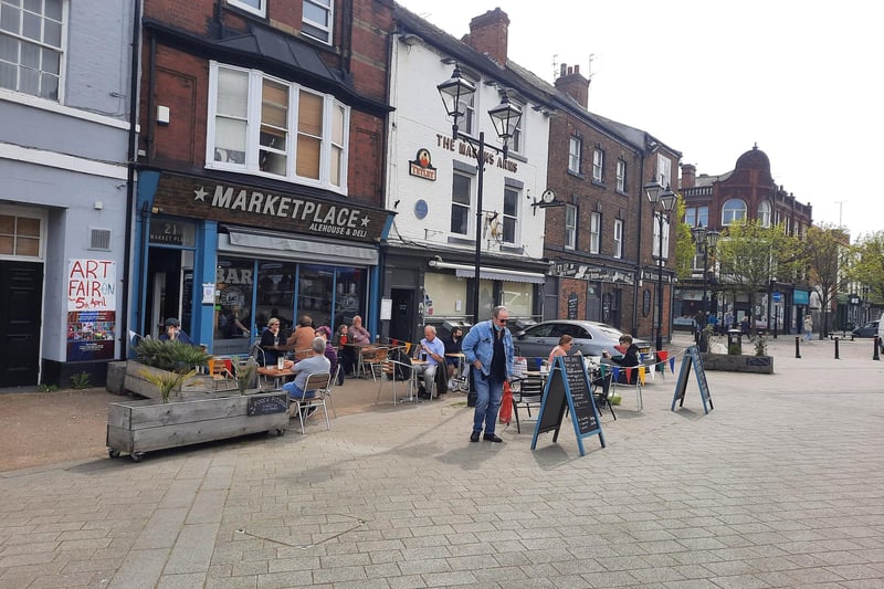 The Market Place has been revitalised.