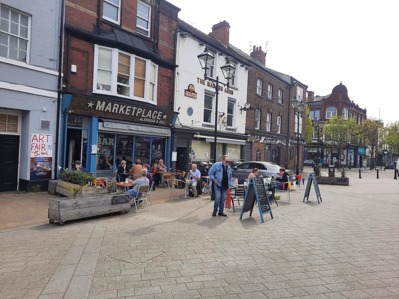The Market Place has been revitalised.