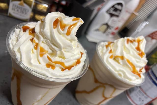 Toranj caramel milkshake is a must try. Picture by Toranj Cafe
