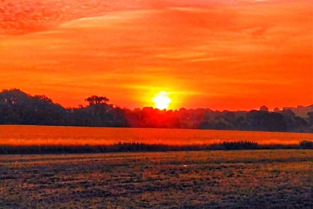 Sunrise over Bowshaw taken by Caz Cutts