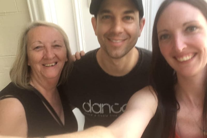 Emma Brocklehurst and her mum met the multi-talented actor, singer and dancer after a dance workshop.