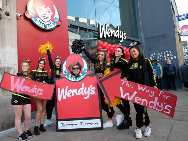 Wendy's opens its new venue in Sheffield