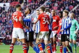 Things got a bit heated at times when Sheffield Wednesday faced Charlton Athletic. (Zac Goodwin/PA Wire)