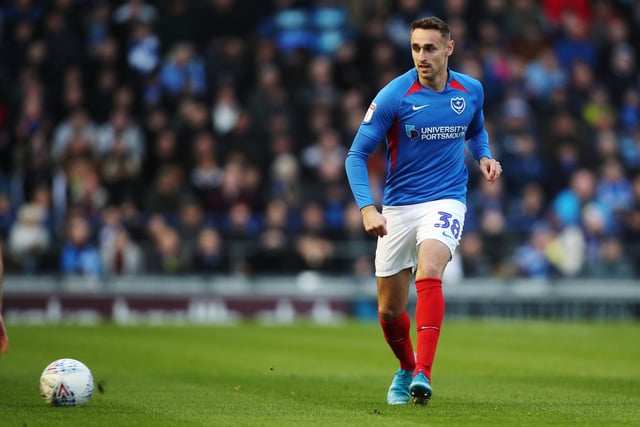 The Waterlooville lad enjoyed a spell at right-back before the turn of the year before suffering a knee injury. He’s since struggled to find a way back into Pompey’s plans.