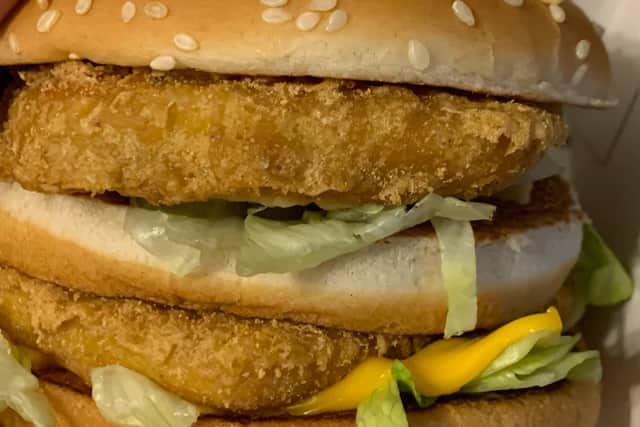 The Chicken Big Mac has landed at Mcdonald's stores in the UK