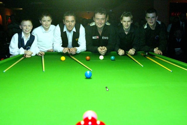 A great reminder from 2004 when snooker star Jimmy White was at Hartlepool Snooker Club for an exhibition night. Did you get to meet him? He also appeared in I'm A Celebrity  in season 9.
