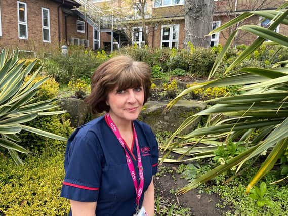 Lynne Ghasemi found the support of colleagues at St Luke's Hospice invaluable as she faced bereavement