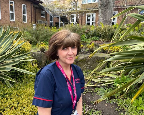 Lynne Ghasemi found the support of colleagues at St Luke's Hospice invaluable as she faced bereavement