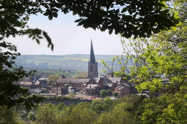 Chesterfield and its famous Crooked Spire is a popular place to live.
