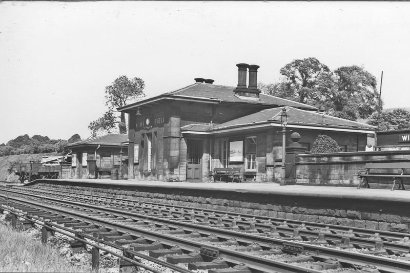 Wingfield Station and parcel shed on May 30, 1953.