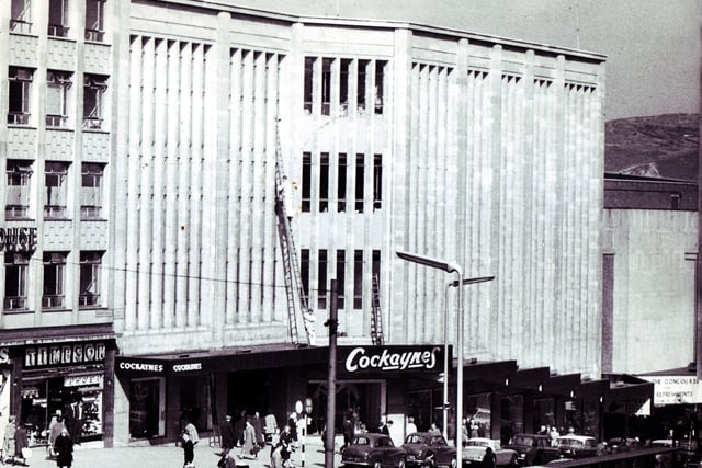 Cockaynes department store in Sheffield is one of the city's most fondly remembered former shops. The famous name disappeared in 1972 when the store was acquired by Schofield's