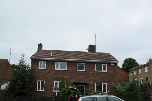The house on Burgoyne Road in Walkley, Sheffield, before it was transformed into an ultra-low energy Passive House by architect Dan Bilton and his family