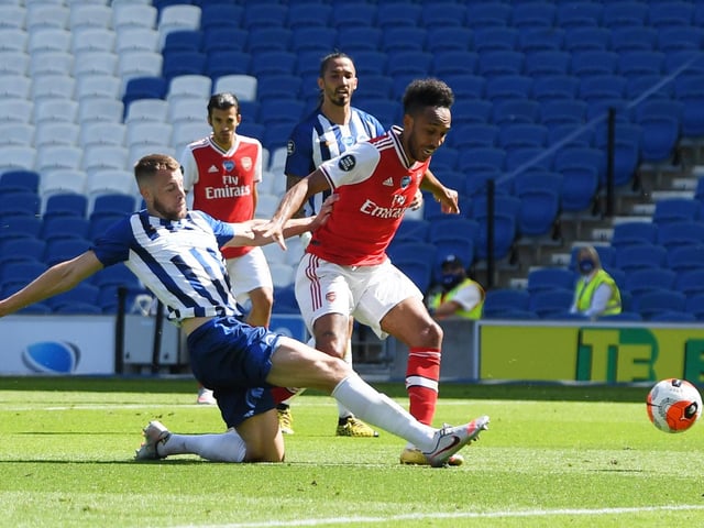 The centre-back featured for a full 90 minutes in Brighton's 2-1 victory over Arsenal. Webster made a superb last-ditch challenge to deny Pierre-Emerick Aubameyang a big goalscoring opportunity in the first half.