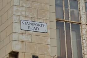 A man is in a life threatening condition in hospital after being run over on Staniforth Road on April 9.