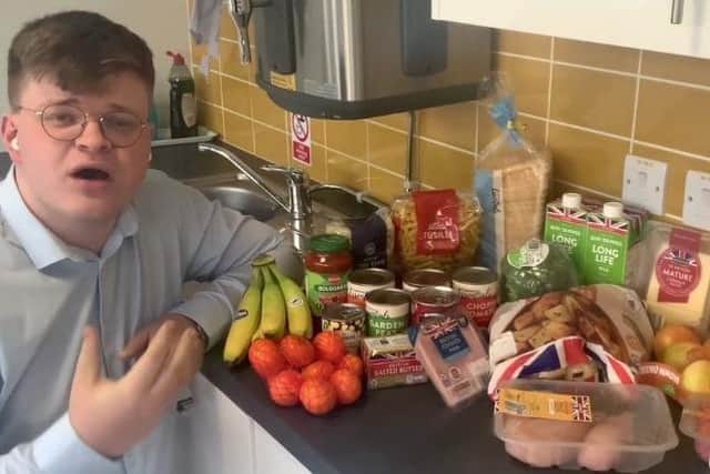 We went to see how much food could be bought for £20 as prices soar.