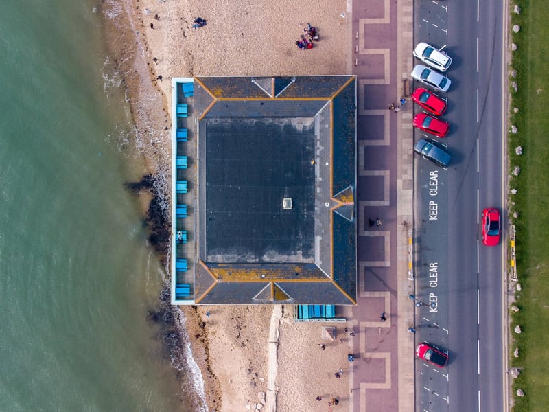 And a clear shot of the promenade pattern