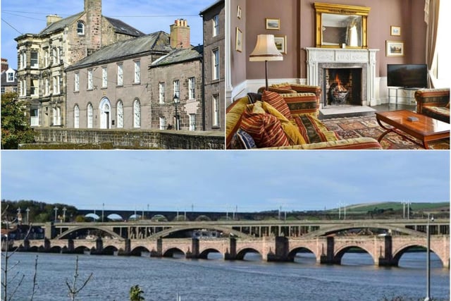 The Custom House on Quay Walls in Berwick is an impressive Grade I Listed town house with beautiful views over the River Tweed.
It is being marketed by Edwin Thompson, Berwick, and is for sale for £450,000.