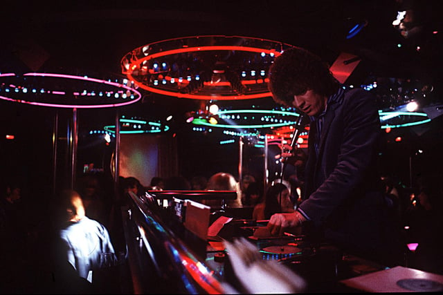 DJ Dave Chandler at Josephine's in 1978