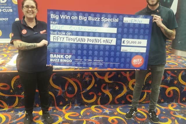 A Sheffield local struck gold when she won a life-changing £50,000 at Buzz Bingo on Kilner Way and the player plans to split the winnings with her close friend.