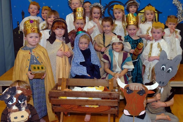 Stocksbridge  Nursery Infants Nativity in 2011