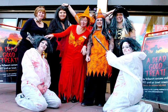 Staff at the Wilkinsons store in Peterlee got dressed up for Halloween 14 years ago. Are you in the picture?