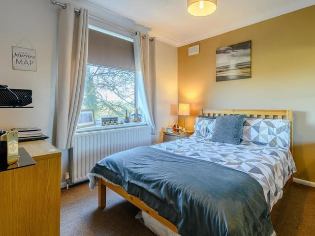 Here is one of the other two bedrooms. It might be smaller, but it loses nothing in terms of style and comfort.