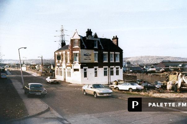 Standing alone in Attercliffe is the Fox House Pub - 4th November 1981, Picture: Sheffield Newspapers