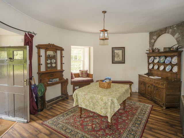 No dingy dungeons in this castle, but light and bright rooms.