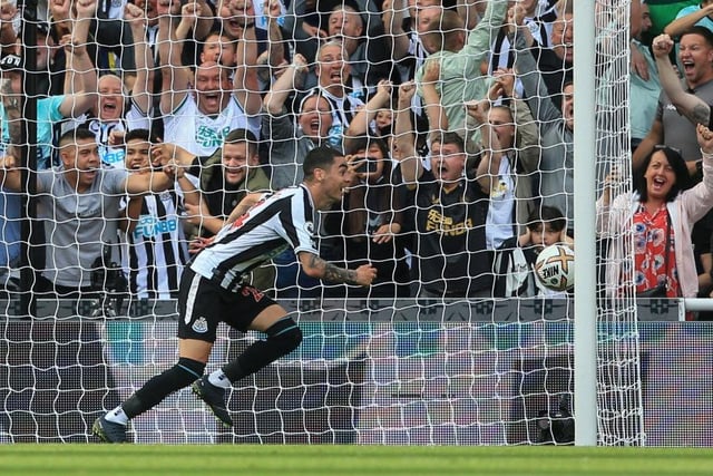 The Paraguayan has started all seven of Newcastle’s Premier League fixtures so far - scoring during the 3-3 draw with Manchester City. 