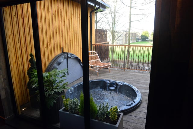 For a luxury break in sumptuous surroundings, book a stay in one of the three treehouses at Ramside Hall Hotel. Each treehouse has two hot tubs and can be booked as a whole house which sleeps up to 12 or as separate suites for couples, each with their own hot tub on a private veranda. Sink into the hot tub with a glass of fizz and enjoy views overlooking the 18th fairway of The Prince Bishops Golf Course.