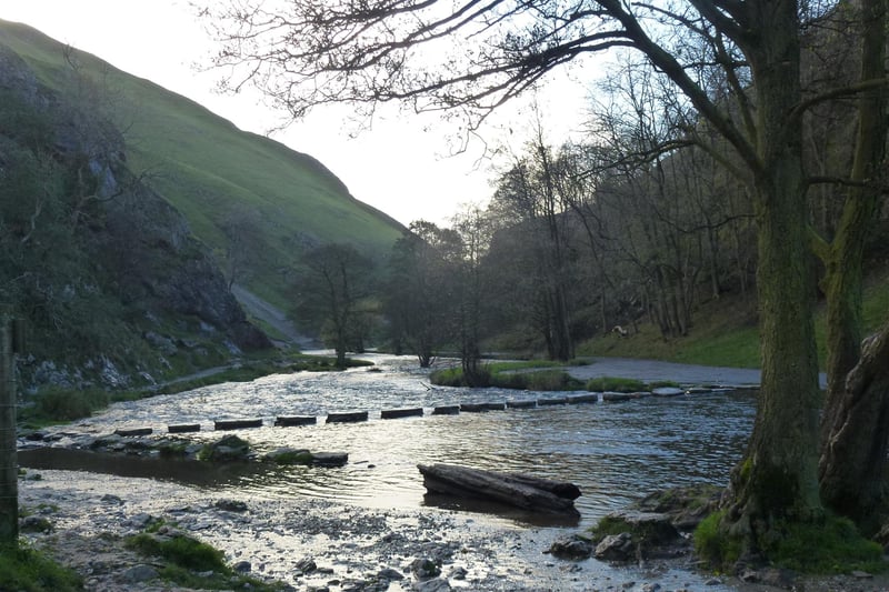 Dip your toes in this beautiful river at Dovedale. If you don't want to get your feet wet, you can cross the river on the well-trodden stepping stones.