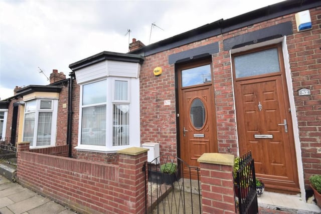 This two bedroom terraced house in Hendon is on the market with a £42,500 guide price.