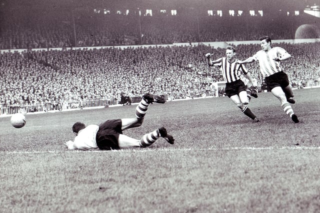 United take on city rivals Wednesday at Bramall Lane in October 1962.
