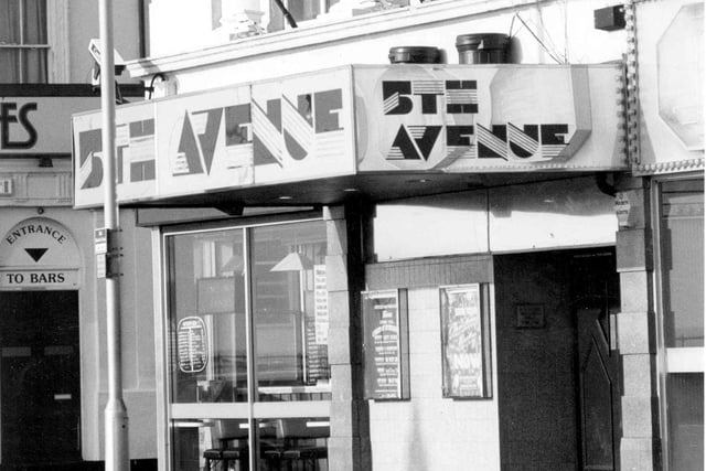 Sealing the runner-up spot for Portsmouth's best nightclub ever is 5th Avenue. It was located in - you guessed it, South Parade - and is pictured here in 1993.