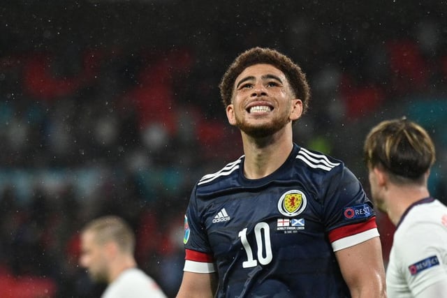Another who's work-rate aids his selection and gives opposition plenty of problems - just ask the Austrian defence. Powerful runs, clever movement allied with strength and skill in attack put him ahead of impact options like Ryan Fraser and Ryan Christie off the bench.
