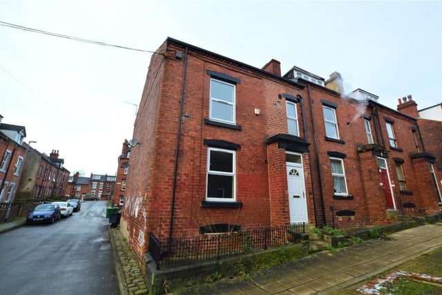 This two-bedroom, terrace house, at 14 Quarry Mount Terrace, Leeds, had a guide price of £120,000-plus and sold for £144,000.