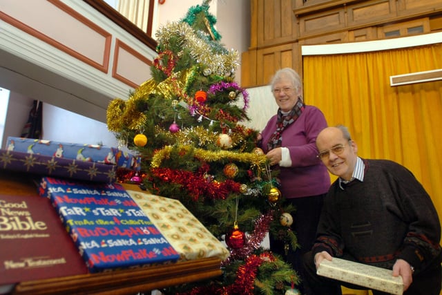 Meet the Christmas Day volunteers at Grange Road Methodist Church in Hartlepool in 2008. Allan and Dorothy Kennedy were in the picture but who can tell us more?