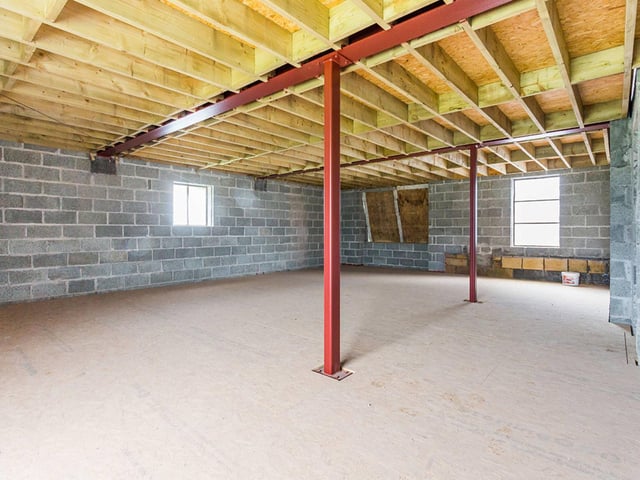 Upper floor of extension.
