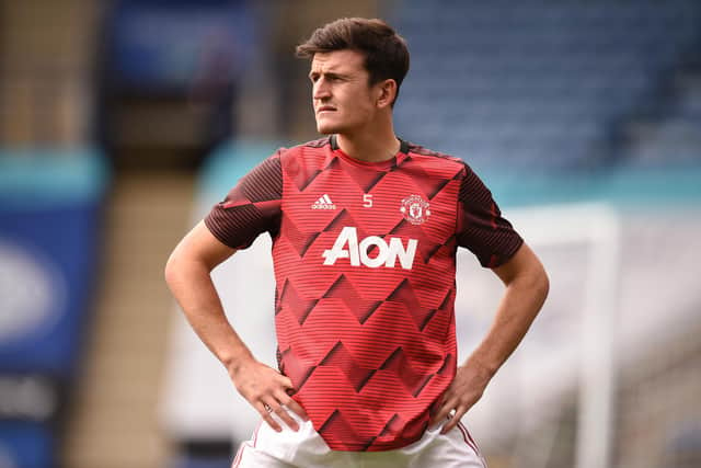 Manchester United's Harry Maguire (Oli Scarff/PA)