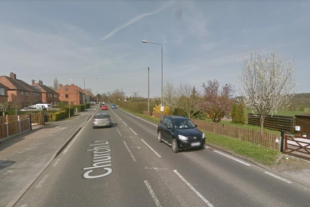 There will be another speed camera stationed on Church Lane, Brinsley - 30mph.