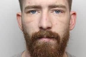 Pictured is Kurt Waters, aged 25, of Hague Avenue, Rotherham, who has been sentenced to 25 months of custody after he admitted a theft, unlawful wounding and failing to surrender to bail.