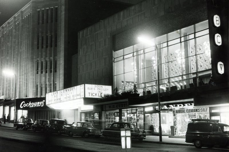 The ABC Cinema, Angel Street, Sheffield, opened in 1961 and closed January 1988