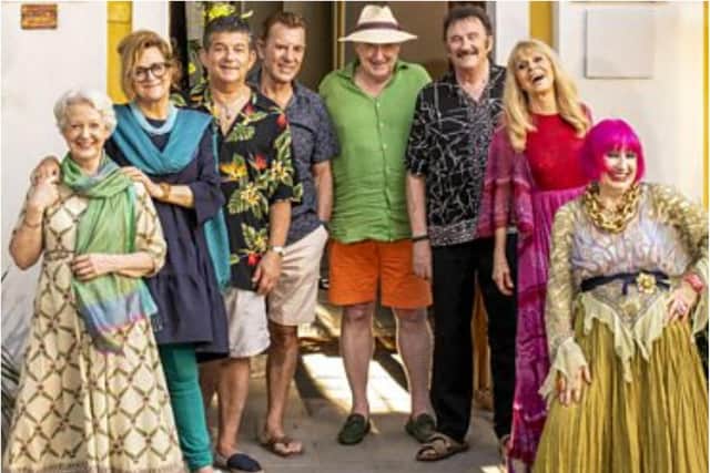 Paul Chuckle is among the celebrities in the new series of The Real Marigold Hotel. (Photo: BBC).