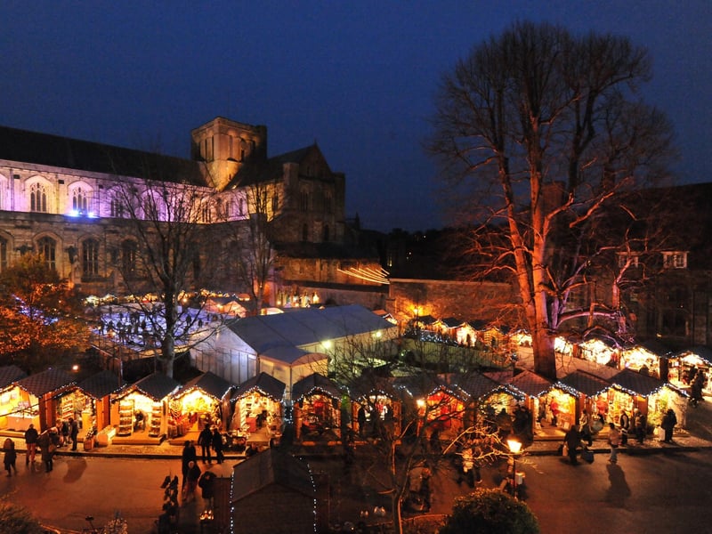 Packed full of history and easy to get to by car (make sure you use the park and ride) or by train, Winchester is a must in December. It is no wonder it is repeatedly visited one of the best places to visit during the festive season and can have a real Dickenson feel in its cobbled streets. As well as its fabulous Cathedral Christmas Market and city centre market, Winchester also has wonderful historical treasures to explore - including greatest symbol of medieval mythology, King Arthur’s Round Table. 
Picture: Joe Low.