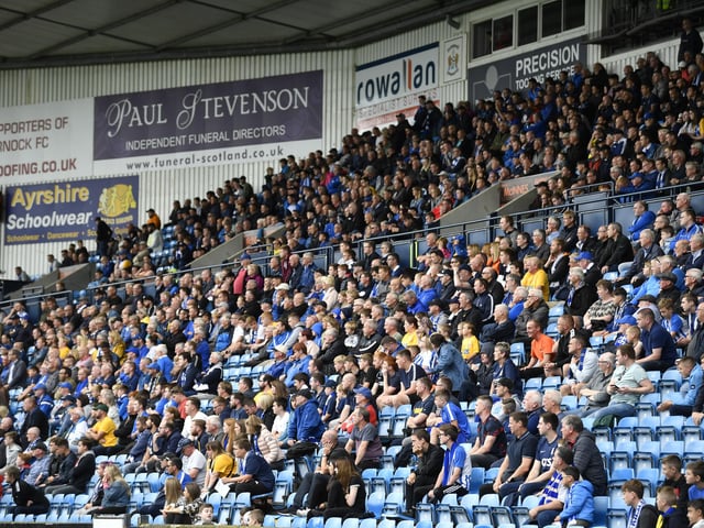 The atmosphere has improved around the home fans in the last couple of years after Steve Clarke came in.