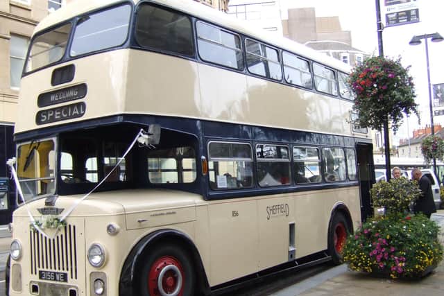 Heritage Strategy for Sheffield on which Joined Up Heritage Sheffield and many supporting individuals and organisations have been working on. Vintage Sheffield bus. (J Robin Hughes)

