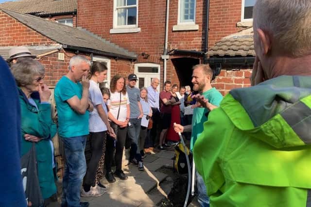 Peter Gilbert, Green Party candidate for Ecclesall ward, invited the community to visit his home and learn about air source heat pumps