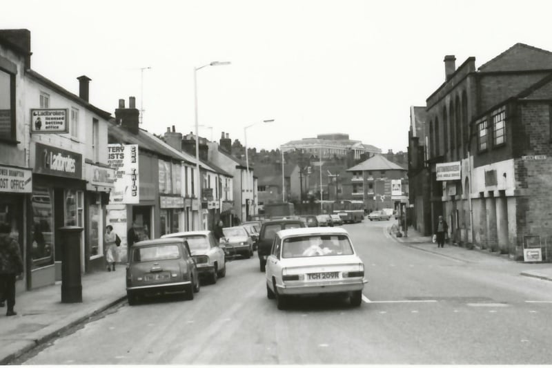 This is how the bottom of Chatsworth Road looked in the 1970s